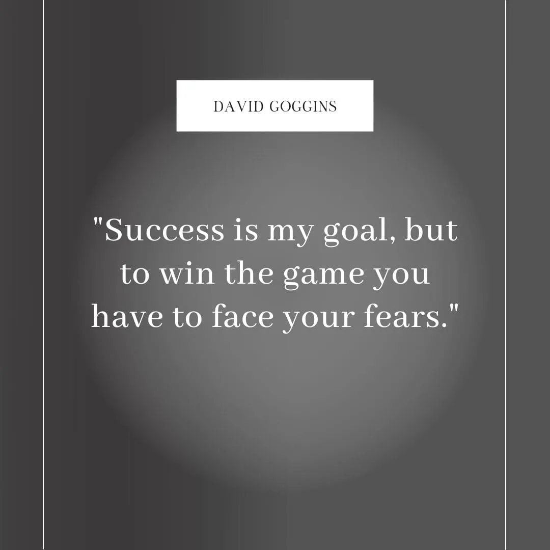 david goggins quotes on success