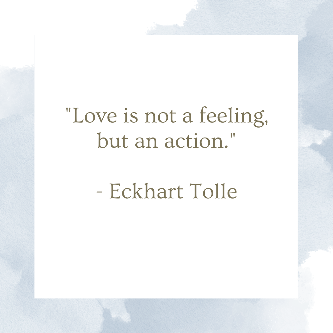 eckhart tolle quotes on love