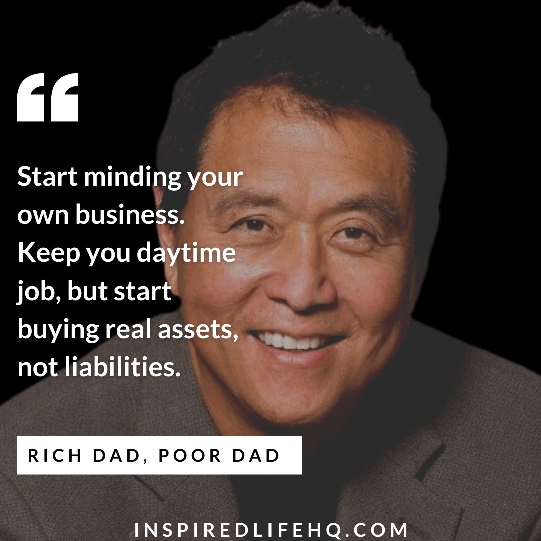 rich dad poor dad quotes on assets