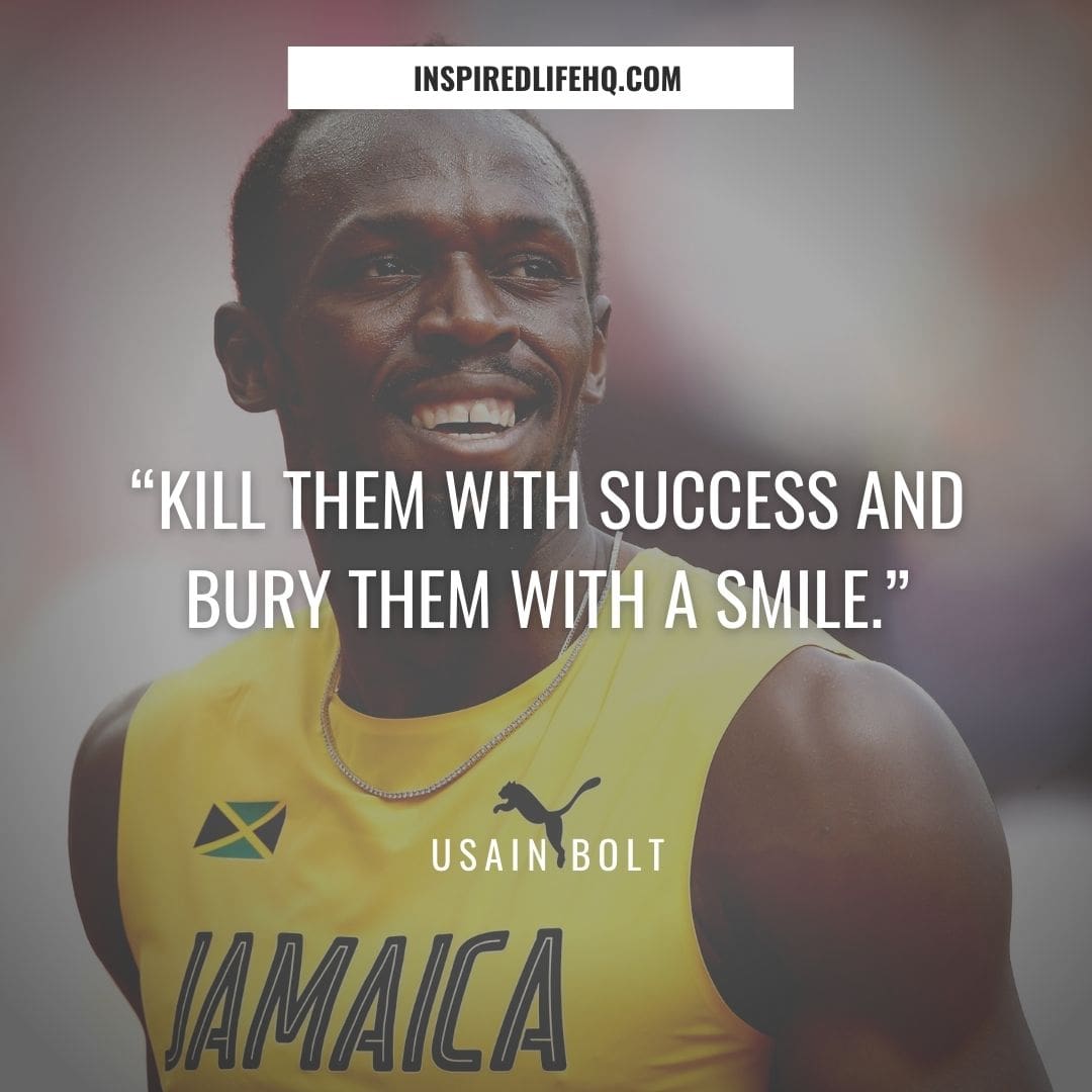 usain bolts quotes about success