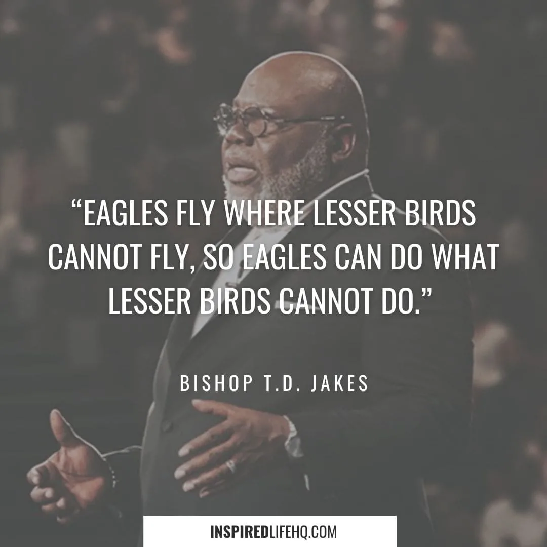 td jakes quotes on success