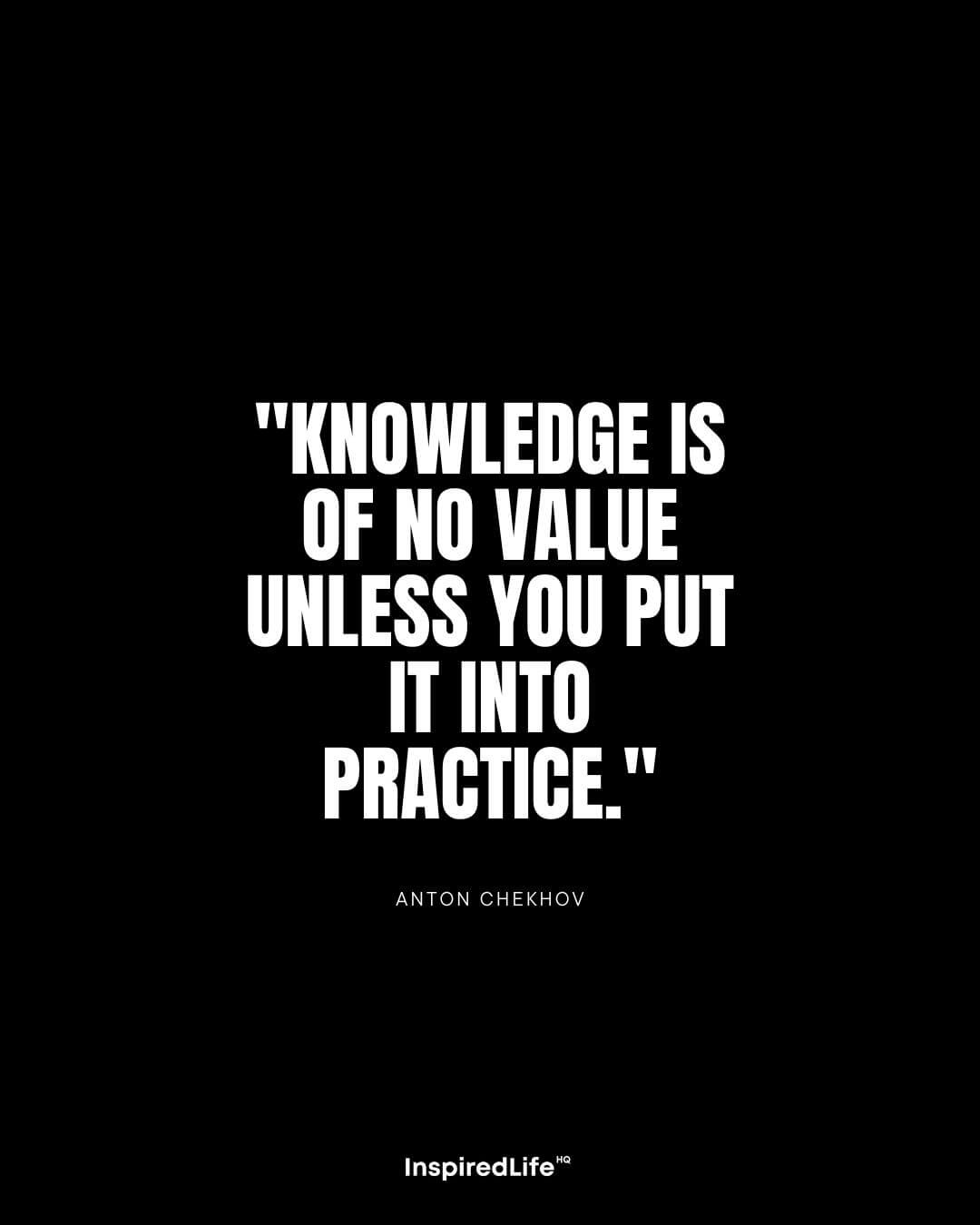 Knowledge quotes short